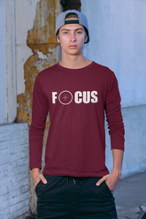 Men's Full Sleeve T-Shirt - Focus